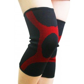 Black Breathable Compression Knee Support Sleeve