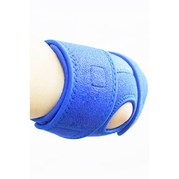 Blue Adjustable Elbow Wrap Support 
