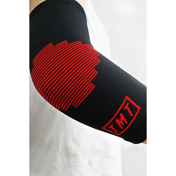 Black Breathable Compression Elbow Sleeve