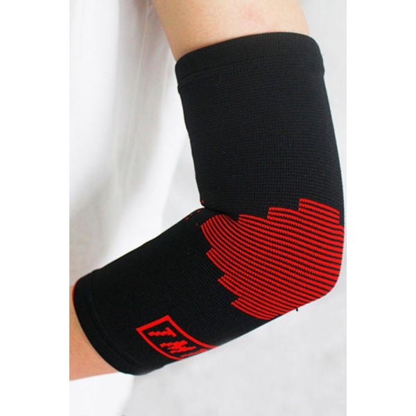 Black Breathable Compression Elbow Sleeve 