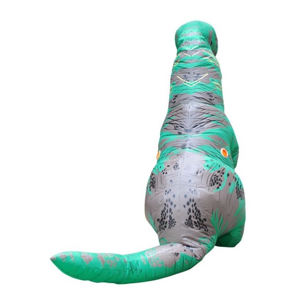 Green Adult Inflatable Tyrannosaurus Costume 