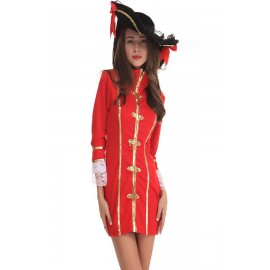 Red Sexy Pirate Costume