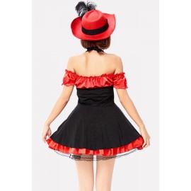 Black Pirate Lolita Halloween Cosplay Costume